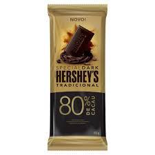 CHOCOLATE HERSHEYS 80% CACAU BARRA 85G
