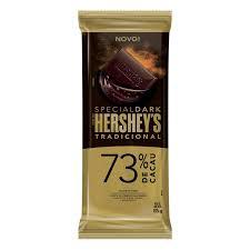 CHOCOLATE HERSHEYS DARK 73% CACAU 85GR