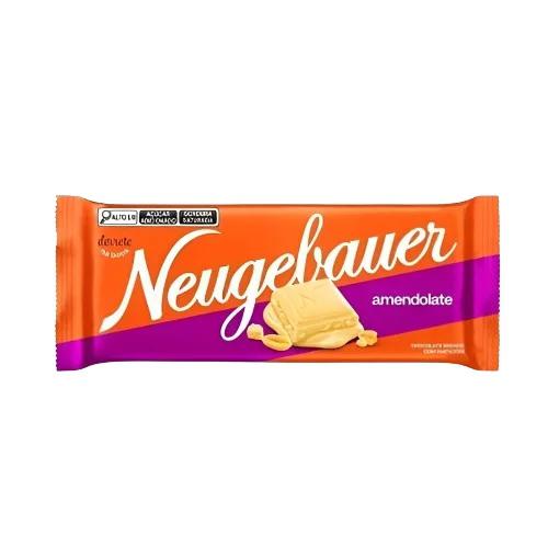 CHOCOLATE NEUGEBAUER BRANCO C/ AMENDOIM 80GR