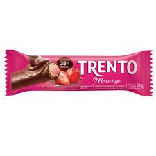 CHOCOLATE TRENTO 29G MORANGO