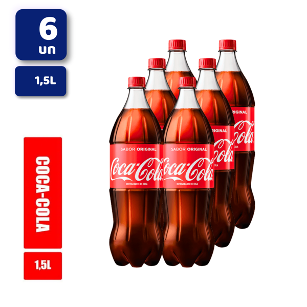 COCA COLA 1,5L C/6