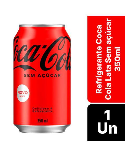 COCA COLA LATA 350ML ZERO