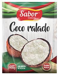 COCO RALADO EM FLOCOS SEM AÇUCAR 100G