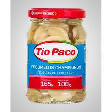 COGUMELO FATIADO TIO PACO 100GR