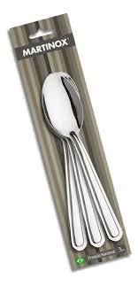 COLHER MESA INOX 3PC MARTINAZZO