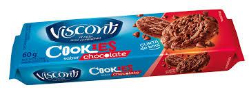 COOKIES VISCONTI SABOR CHOCOLATE 60G