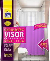 CORTINA BOX 1,35X2,00 EST.C/VISOR-PLAST LEO