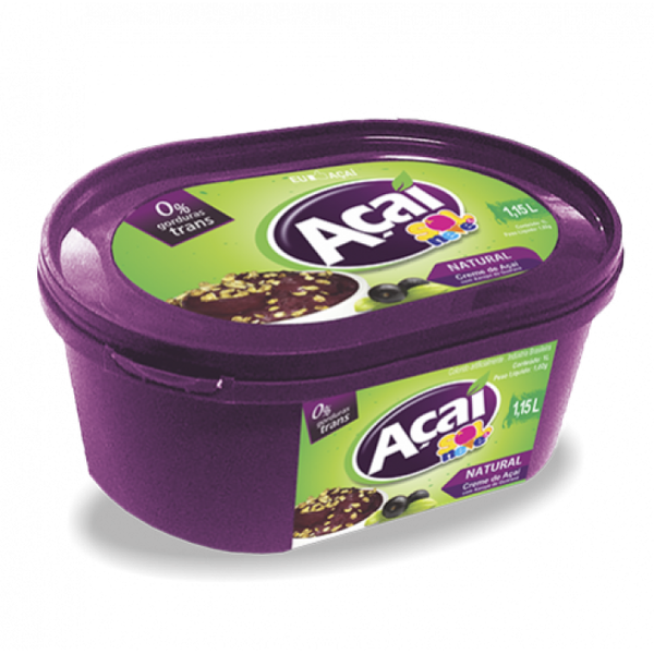 CREME DE ACAI SOL NEVE 1,5L
