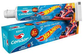 CREME DENATAL DENTIL HOTCARS MORANGO 50G