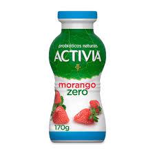 D.ACTIVIA 170 GR LIQ MORANGO ZERO