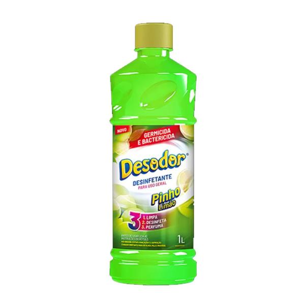 DESINF. PINHO DESODOR 1LT LIMAO