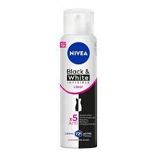 DESOD AERO NIVEA BLACK WHITE CLEAR 150ML