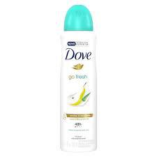 DESOD DOVE GO FRESH PERA E ALOE VERA AERO 150ML