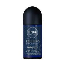 DESOD NIVEA ROLL ON MEN DEEP CARVÃO ATIVADO 50ML