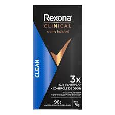 DESODORANTE CRE REXONA 58G MEN CLINICAL CLEAN