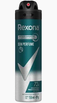 DESODORANTE REXONA AEROSOL SEM PERFUME 150ML