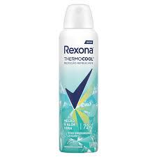 DESODORANTE REXONA AEROSSOL MELÃO & ALOE VERA THERMOCOOL 150ML
