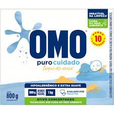 DET. PO OMO 800GR PURO CUIDADO