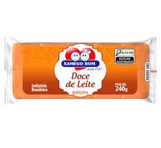 DOCE DE LEITE TABLETES XAMEGO BOM 240GR