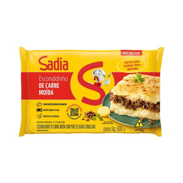 ESCONDIDINHO CARNE MOIDA SADIA 600GR