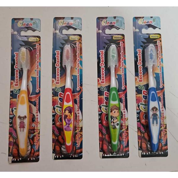 ESCOVA DE DENTE CLEAN B MACIA INFANTIL