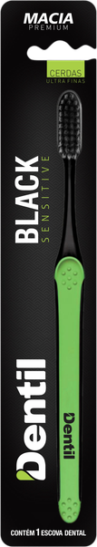 ESCOVA DENTIL BLACK SENSITIVE DURA