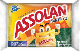 ESPONJA ASSOLAN PERTUTO 1 UNIDADE