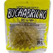 ESPONJA BUCHABRILHO METALICA 10GR DELICADA