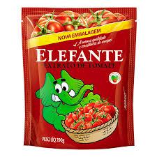 EXTRATO DE TOMATE ELEFANTE SACHÊ - 190G