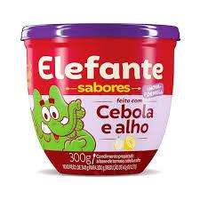 EXTRATO TOMATE ELEFANTE 300GR POTE CEBOLA E ALHO