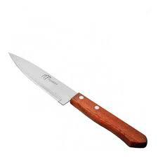 FACA P/COZINHA INOX CABO MADEIRA /5 MONALIZA