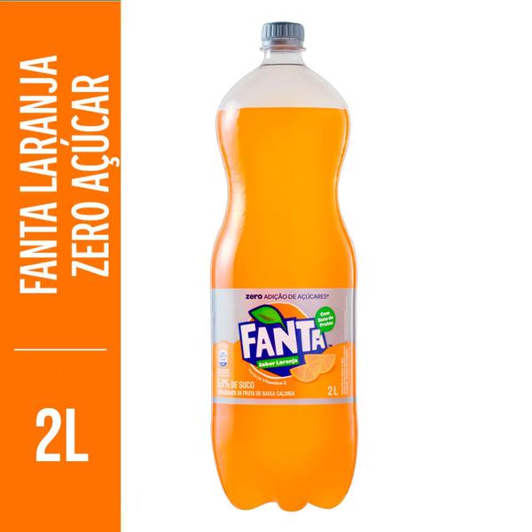 FANTA LARANJA ZERO 2L