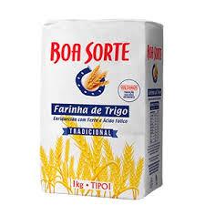 FARINHA DE TRIGO BOA SORTE 1KG TRADICIONAL PAPEL