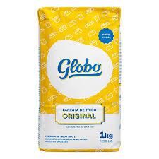 FARINHA DE TRIGO GLOBO 1KG