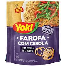 FAROFA 200 GR PEDACOS DE CEBOLA