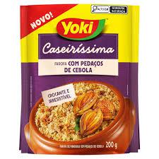 FAROFA PRONTA CASEIRÍSSIMA YOKI 200G CEBOLA
