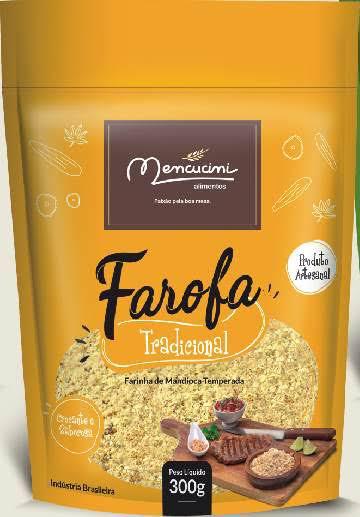 FAROFA TRADICIONAL MENCUCINI ARTESANAL 300G
