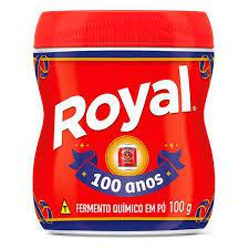 FERMENTO QUÍMICO PÓ ROYAL 100G