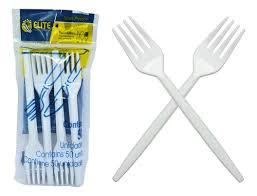 GARFO REFEIÇÃO DESC ELITE 50UND BRANCO
