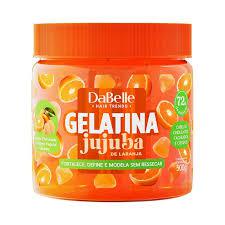 GELATINA CAPILAR DABELLE 500G JUJUBA LARANJA