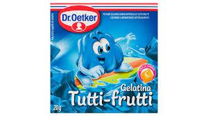 GELATINA DR.OETKER TUTTI FRUTTI 20GR