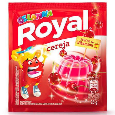 GELATINA ROYAL CEREJA 25GR