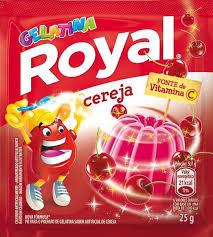 GELATINA ROYAL CEREJA 25GR