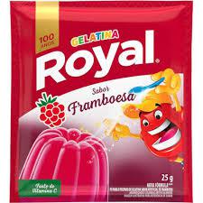 GELATINA ROYAL FRAMBOESA 25GR