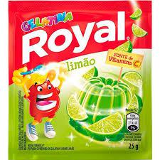 GELATINA ROYAL LIMAO 25G