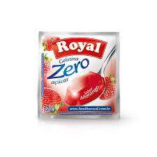 GELATINA ROYAL ZERO MORANGO 12GR