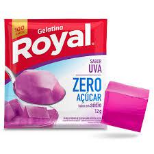 GELATINA ROYAL ZERO UVA 12G