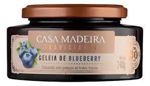 GELEIA TRADIC BLUBERRY 240G CASA MADEIRA