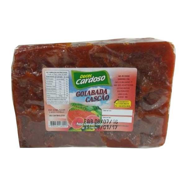 GOIABADA CARDOSO CASCAO PT 500G