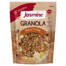 GRANOLA MEL E FRUTAS JASMINE 250G
